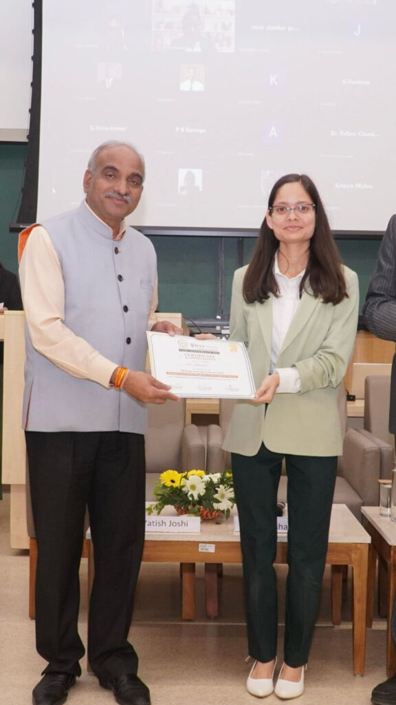 Jyoti Prajapati Award